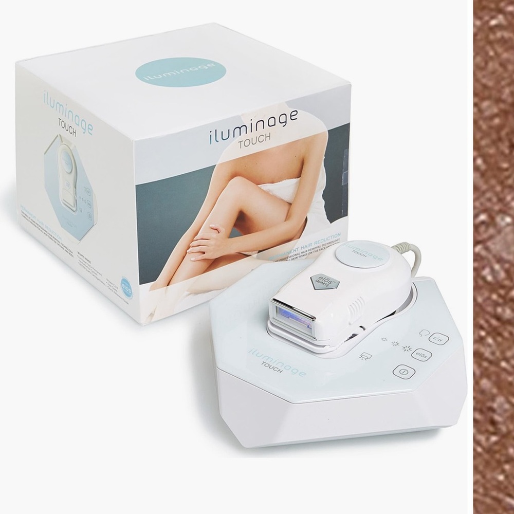 Never used Iluminage touch permanent hair reduction system
